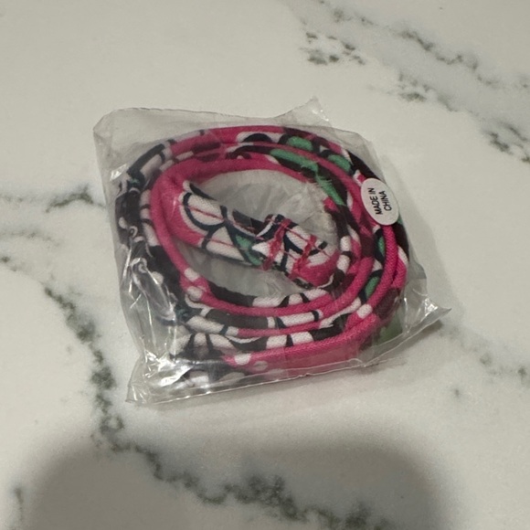 Vera Bradley Accessories - NWT Vera Bradley Lanyard in Cupcakes Pink